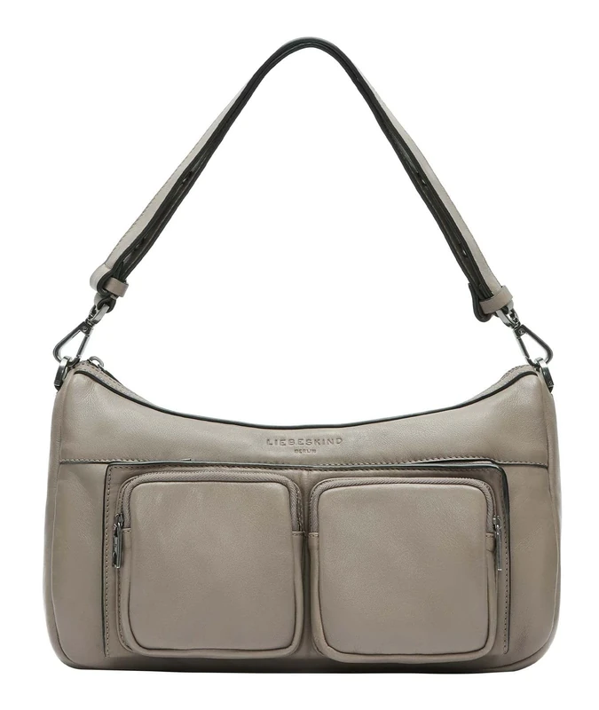 Liebeskind Women Hobo M Maia Sheep Natural, Neutral Grey, M