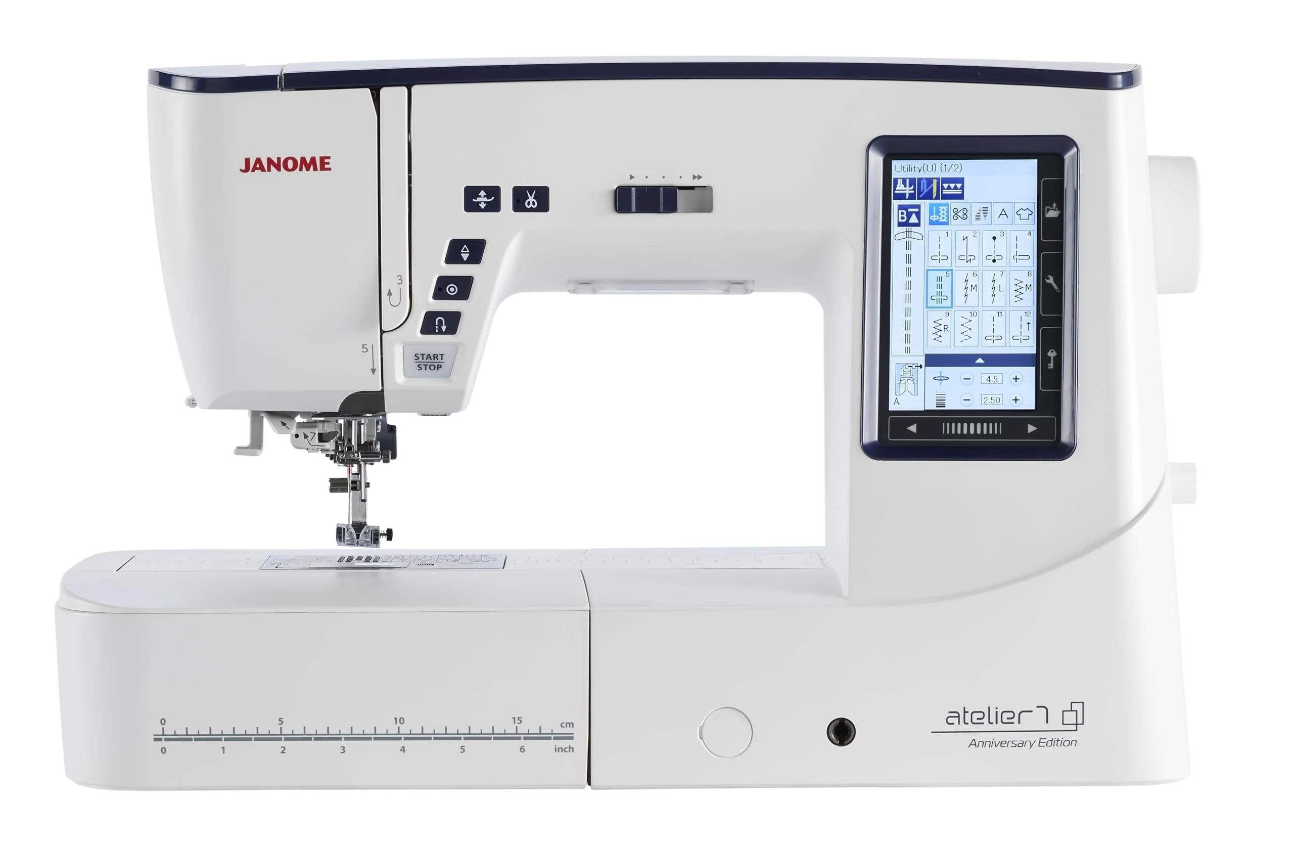Janome Atelier 7 Anniversary Edition Sewing and Quilting Machine