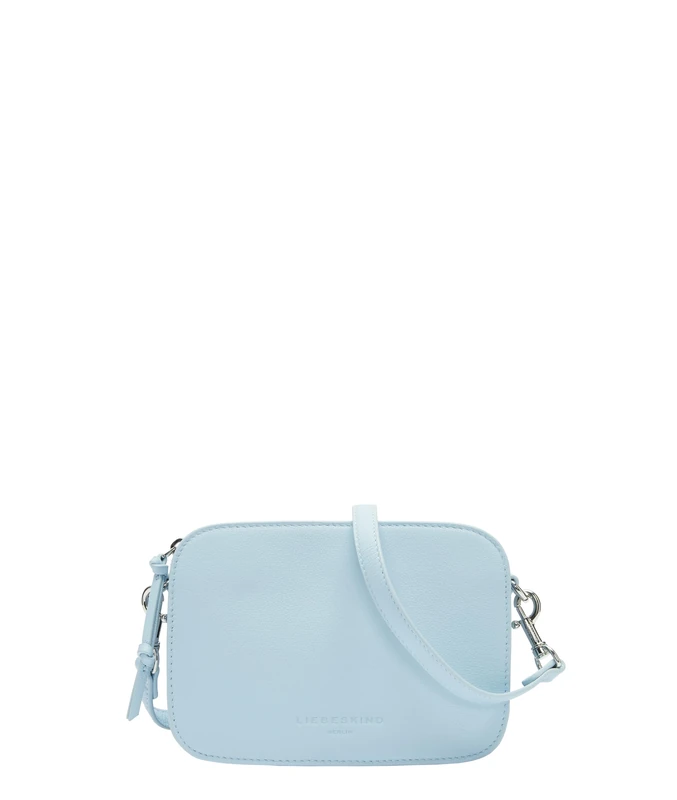 LIEBESKIND BERLIN Leather cross body bag Luka Crossbody Bag Iceberg light blue