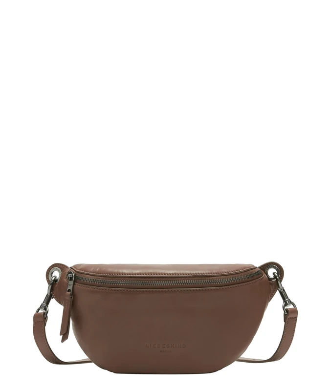 LIEBESKIND Berlin Cross Body Bag Sheep Natural Tavia Belt Bag Russet Brown