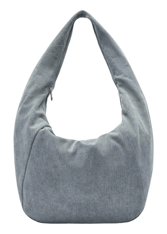 LIEBESKIND BERLIN shoulder bag Farrah Denim Hobo Bag Blue Denim blue-grey - Image 1