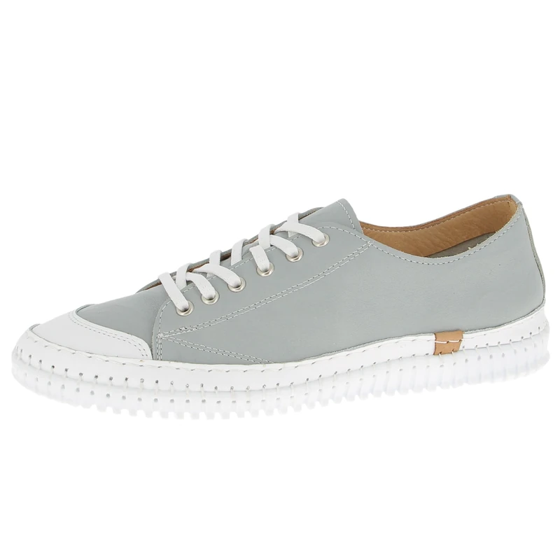Andrea Conti Women's Low Top Trainers, lightgrey, 8.5 UK
