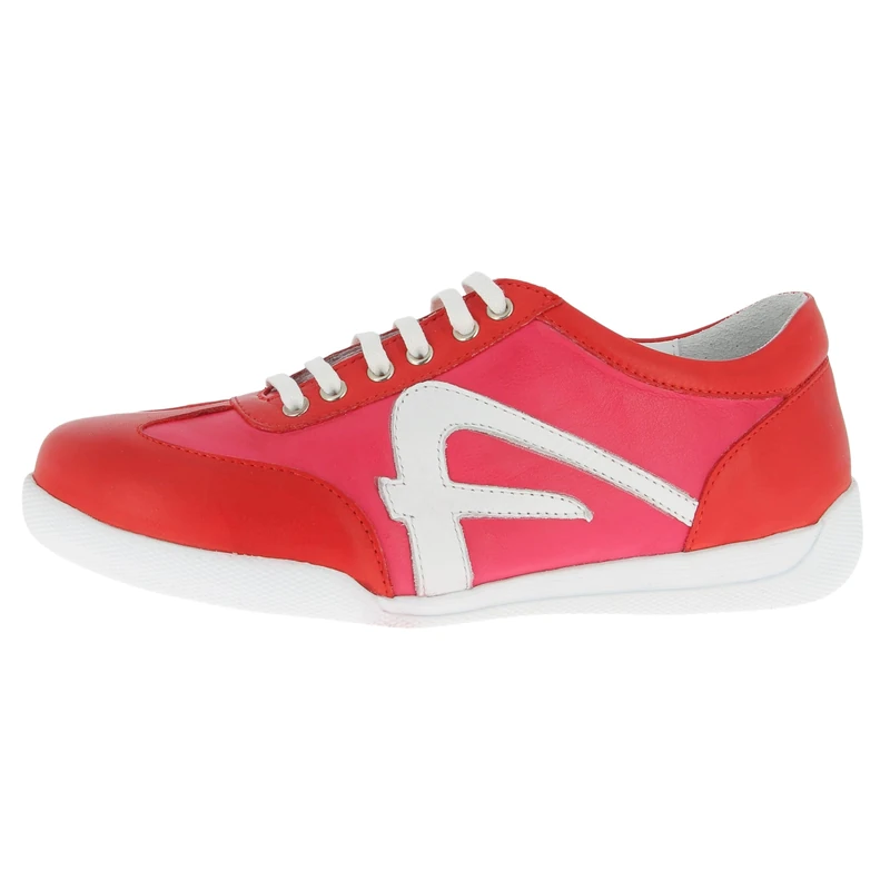 Andrea Conti Women's Low Top Trainers, Chili Magenta, 7.5 UK