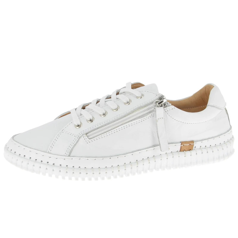 Andrea Conti Women's Low Top Trainers, White, 8 UK