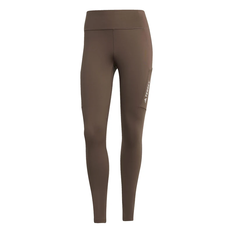 adidas Women's Terrex Multi Tights, Earth strata, 8