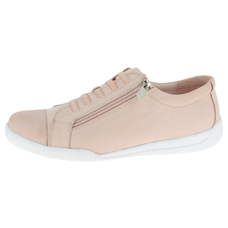 Andrea Conti Women's Low Top Trainers, Rose, 8.5 UK