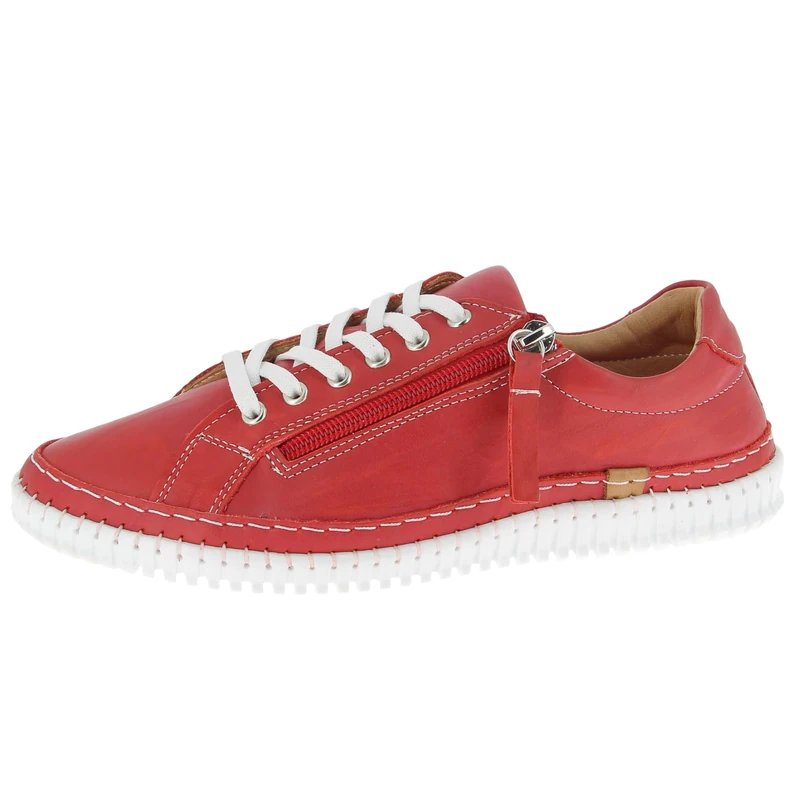 Andrea Conti Women's Low Top Trainers, Chili, 8 UK