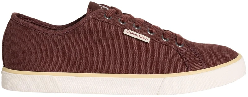 Calvin Klein Jeans Men's ESS Vulc Low MG CV YM0YM01301 Low Top, Brown (Andorra/Bright White/Parsnip), 6.5