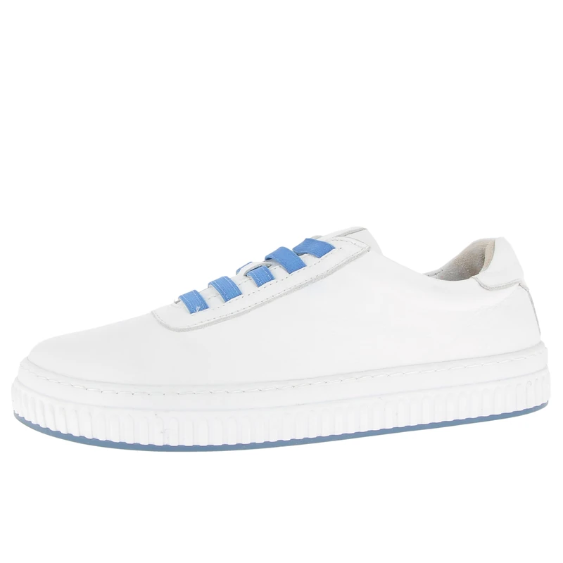 Andrea Conti Women's Damen Low Top Sneaker, White Jeans, 9 UK