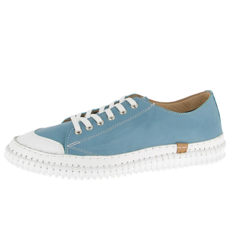 Andrea Conti Women's Damen Low Top Sneaker, Jeans Colour, 4 UK