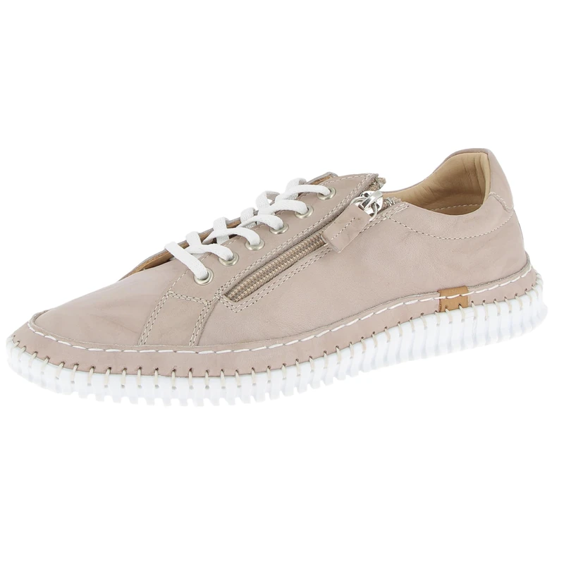 Andrea Conti Women's Low Top Trainers, Silver Grey, 7 UK
