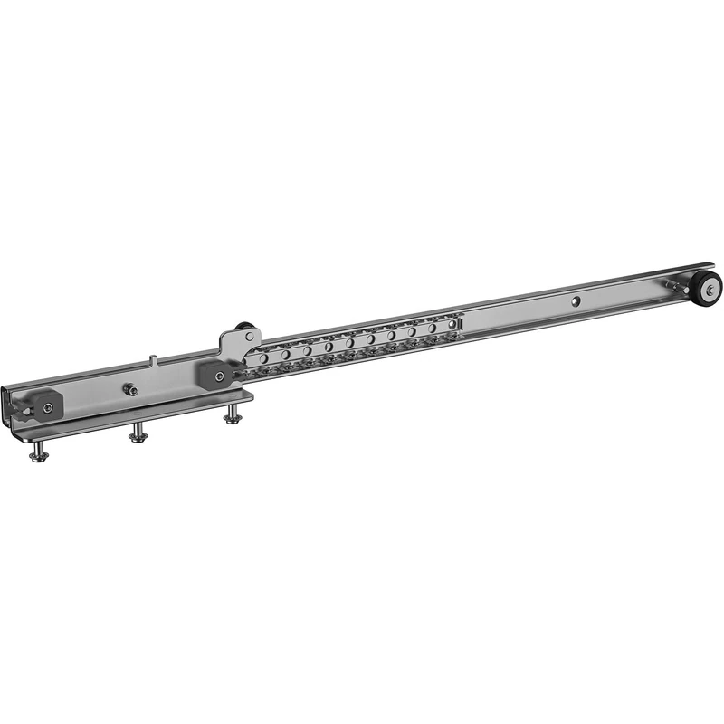 OMGE 04300/000/00/1200/00 Arbeitsplattenverschieber 1200 H70 GRT. Worktop Slider, Black, 1148 mm