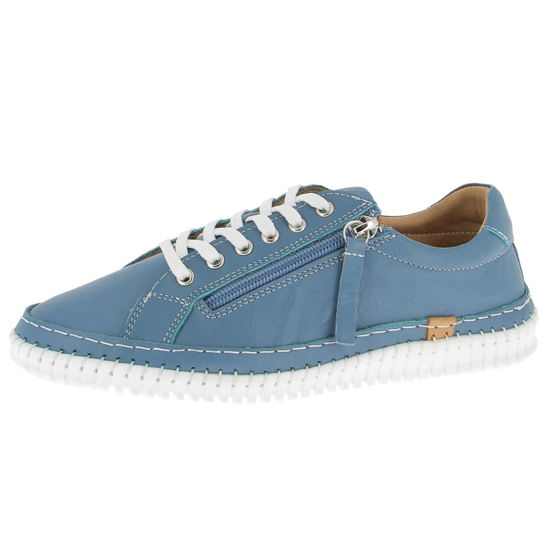 Andrea Conti Women's Low Top Trainers, Infinity Blue, 8.5 UK