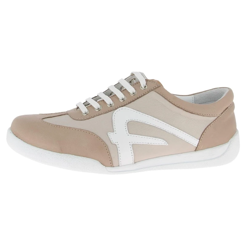 Andrea Conti Women's Low Top Trainers, Dark Stone/Silver Grey, 40 EU, Dark Stone Silver Grey, 8 UK