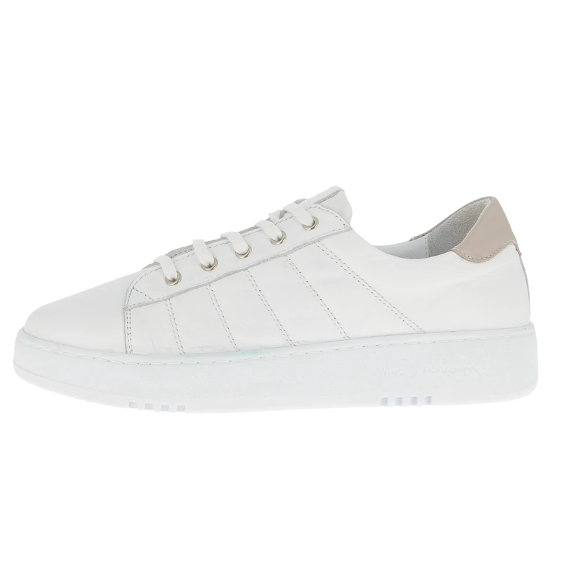 Andrea Conti Women's Damen Low Top Sneaker, White Silver Grey, 5 UK