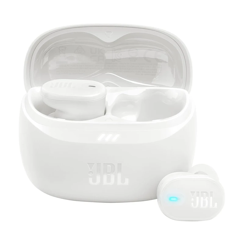 JBL Tune Buds 2, Wireless Noise Cancelling Bluetooth Earbuds with 48h Playtime, IP54 Water and Dust Resistant, Multi-Point Connection, Ergonomic Design, Closed In-Ear Design, White