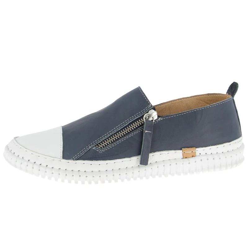 Andrea Conti Women's Low Top Trainers, D Blue, 8 UK