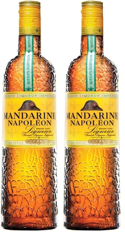Mandarine Napoleon Liqueur, 70 cl (Pack of 2)