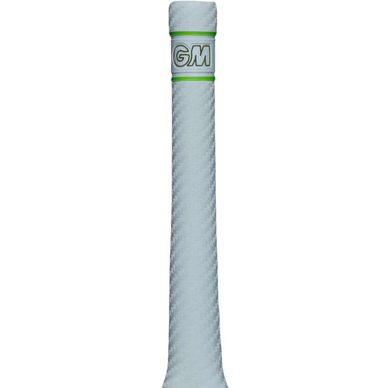 GM | Cricket Bat Grips | Fuze Verva | Premium Rubber | Suitable for Virtually All Bats | Full Size - 12 Inches | 12 Grips | White, Green & Khaki | Gunn & Moore