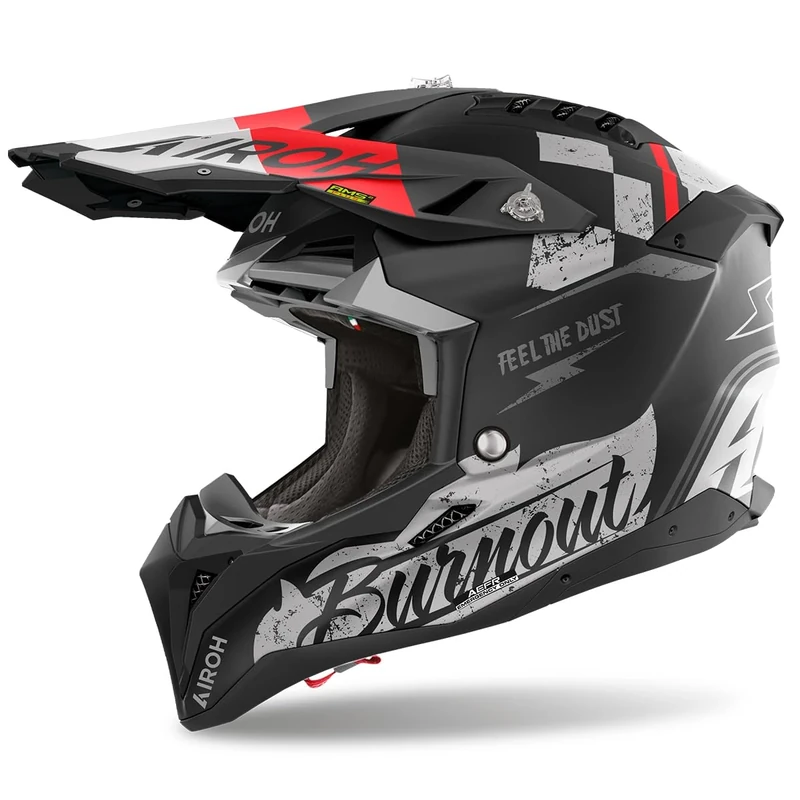 AIROH AVIATOR 3 BURNOUT MATT XL