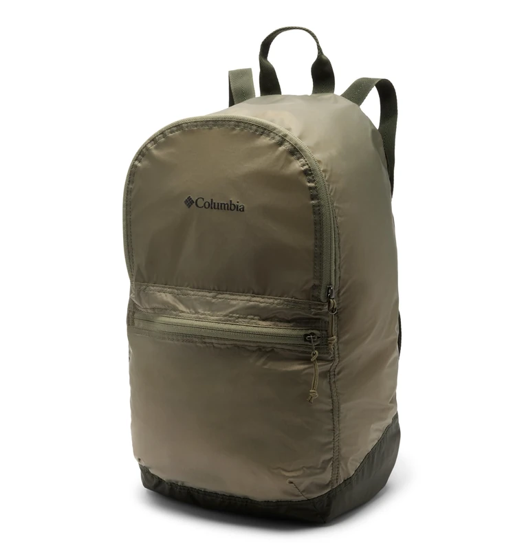 Columbia Unisex's Lightweight Packable Backpack, Stone Green/Greenscape, One Size