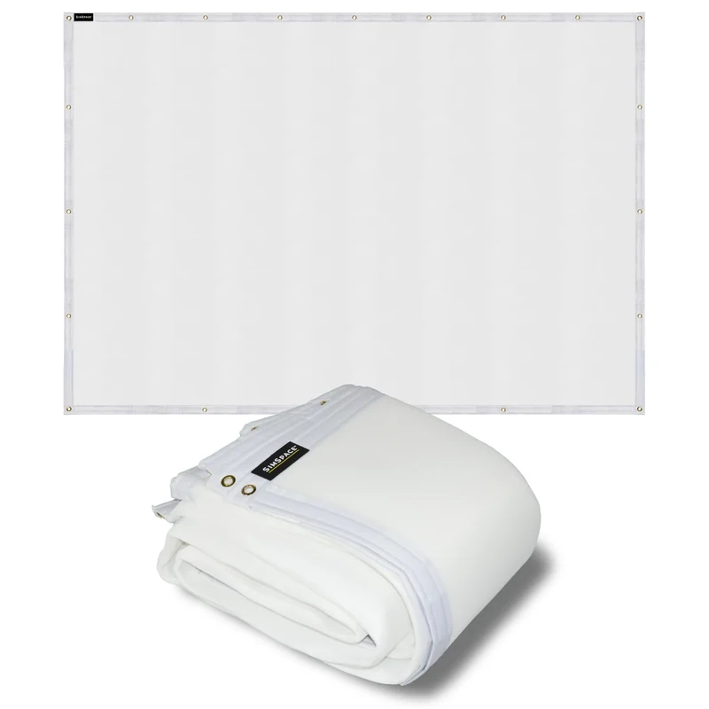 SimSpace Unisex Impact And Noise Absorbing Foam Backing, White, 3 X 3 Metres EU