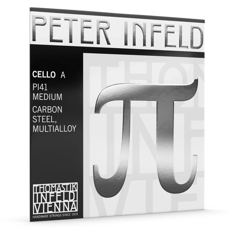 Thomastik Peter Infeld PI41 Cello 4/4 Medium Carbon Steel Core Multi Alloy Wound A String