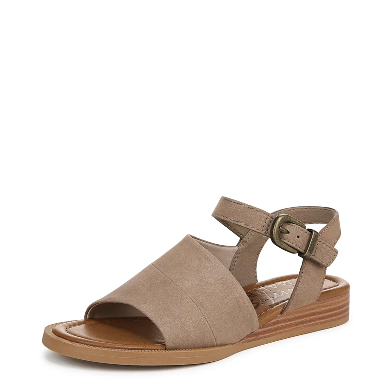 Blowfish Malibu Women's Ardice Flat Sandals, Oak Brown, Medium Fit, UK 3