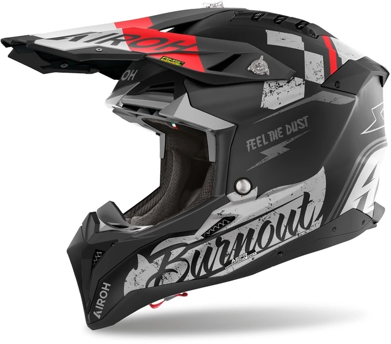 AIROH AVIATOR 3 BURNOUT MATT L