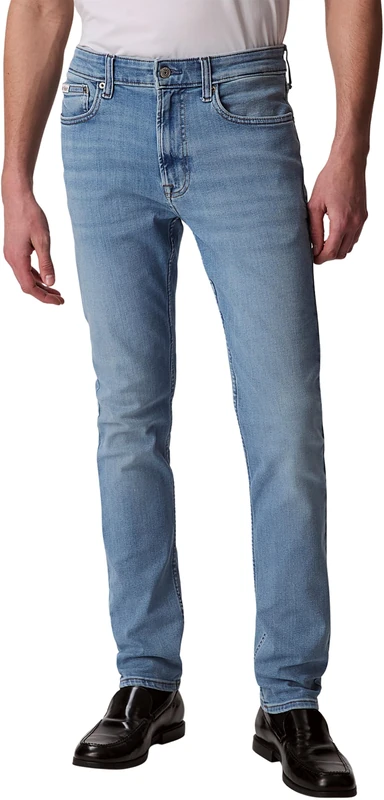 Calvin Klein Men’s Arrow Stone Skinny Fit Jeans, Blue (Arrow Stone), 30W/33L