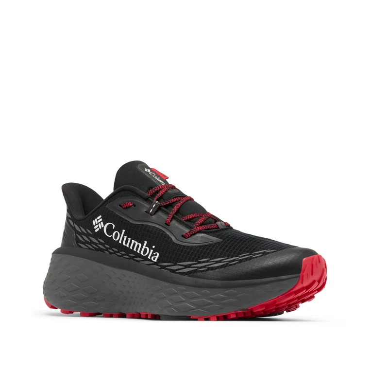Columbia Men's Konos Trillium ATR Hiking Shoe, Black/Mountain Red, 8 UK