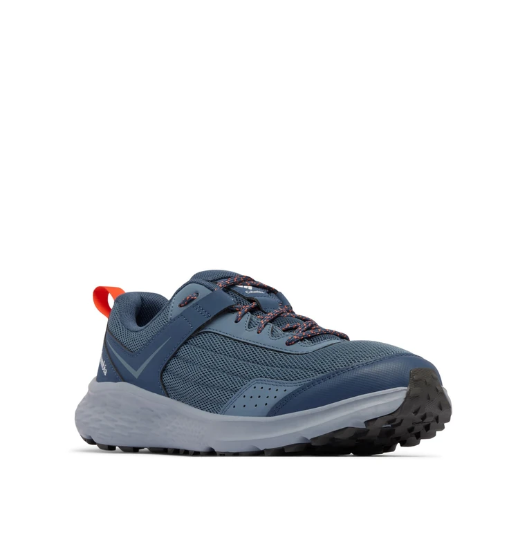 Columbia Men's Vertisol Trail, Low Rise Trekking and Hiking Shoes, Mountain/Tangy Orange, 9 Regular