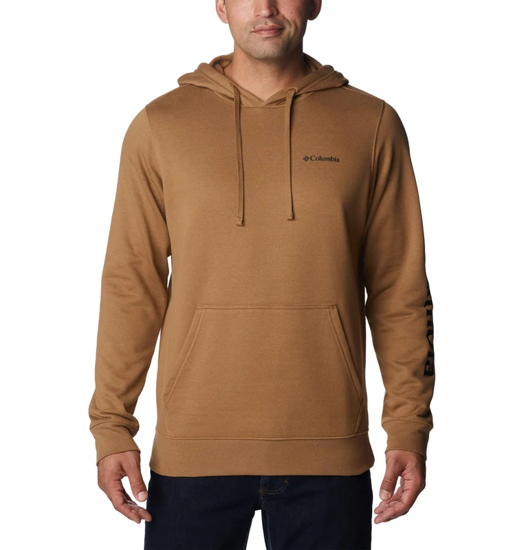 Columbia Men's Trek Hoodie, Delta/Csc Sleeve Logo, XXL