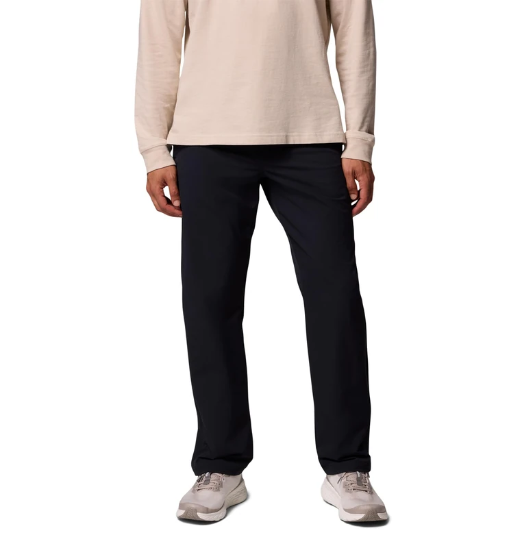 Columbia Men's ROC Tech Chino Pant, Hiking Trousers, Black, 34 Waist x 32 Length