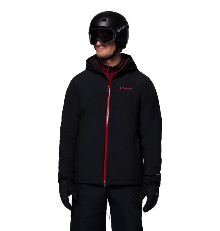Columbia Men's Powder Prime Jacket, Ski Jacket, Black, XX-Large