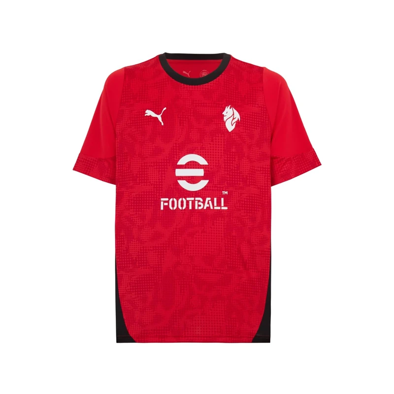 A.C. Milan - Training Shirt, Official Product, Adult 2025/2026 Season, red, M
