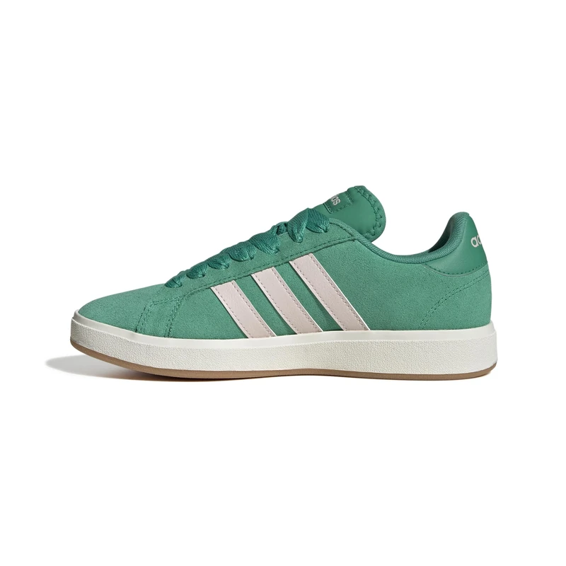 adidas Women's Grand Court Base 00s Shoes, Court Green/Putty Mauve/Off White, 5 UK