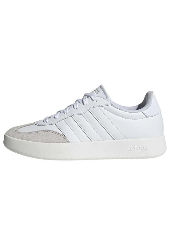 adidas Men's BARREDA Shoes, FTWR White/FTWR White/Grey one, 12 UK