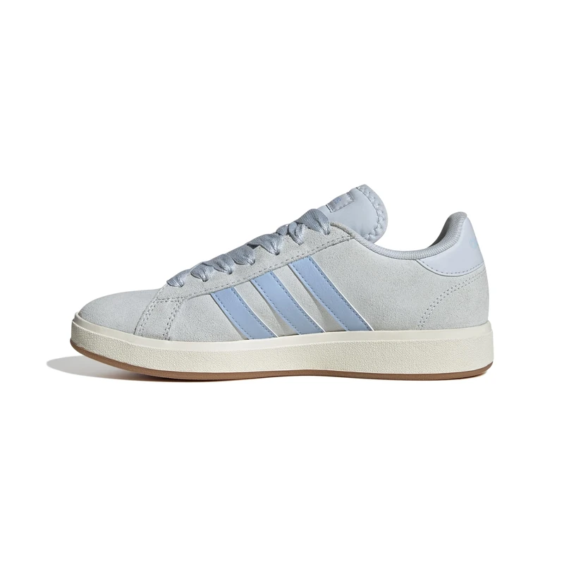 adidas Women's Grand Court Base 00s Shoes, Halo Blue/Glow Blue/Chalk White, 8.5 UK