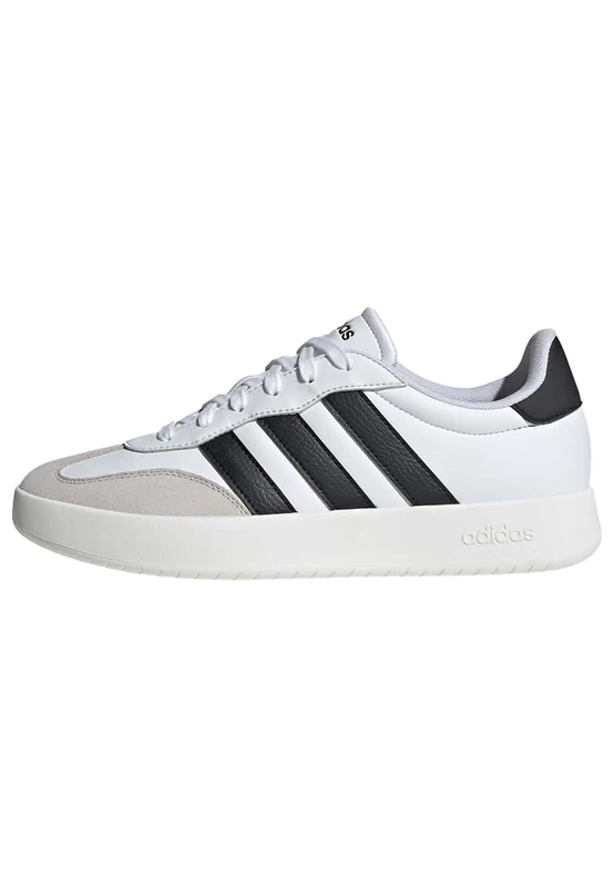 adidas Men's BARREDA Shoes, Cloud White/Core Black/Grey One, 8 UK