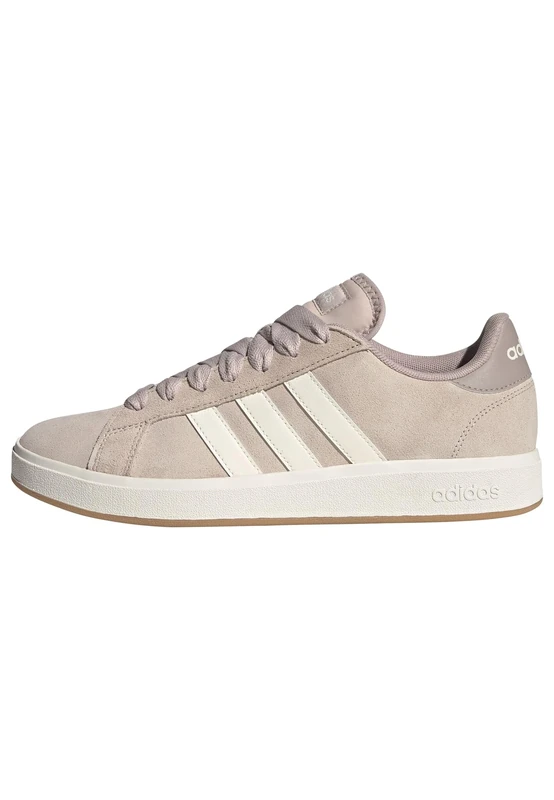 adidas Men's Grand Court Base 00s Shoes, Wonder Taupe/Off White/Grey, 7.5 UK