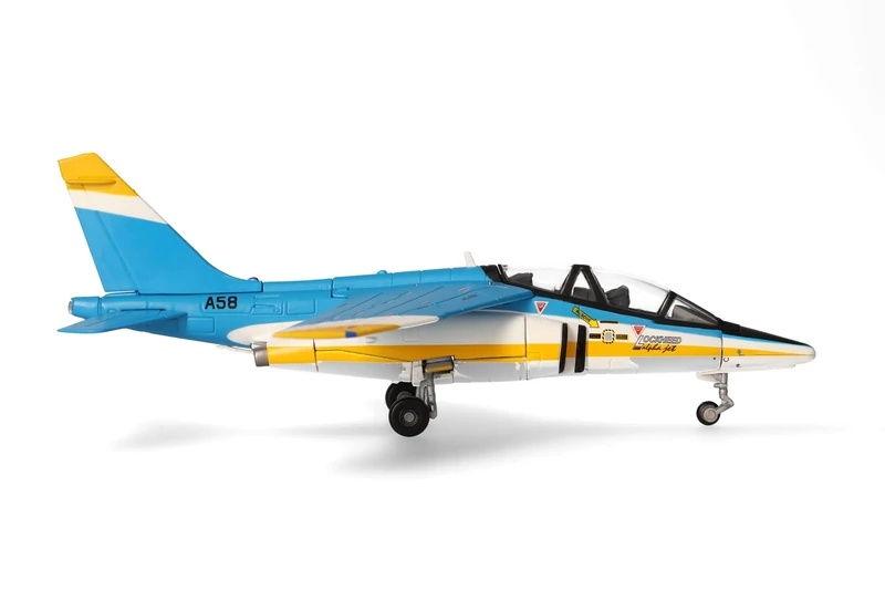 herpa 580861 Lockheed Alpha Jet-U.S. Navy VTX-TS Competition - A58 1/72 Scale Miniature Collectible Model without Base Metal Multi-Coloured