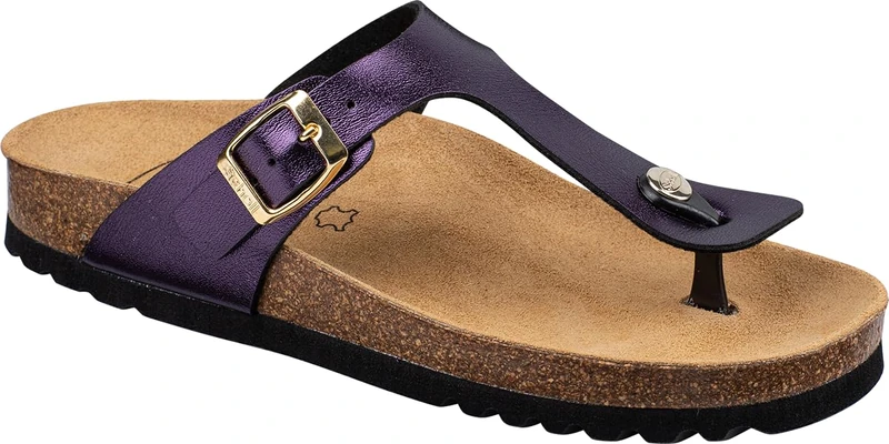 Scholl Women's Nicole Sandal, purple, 4 UK - Image 1