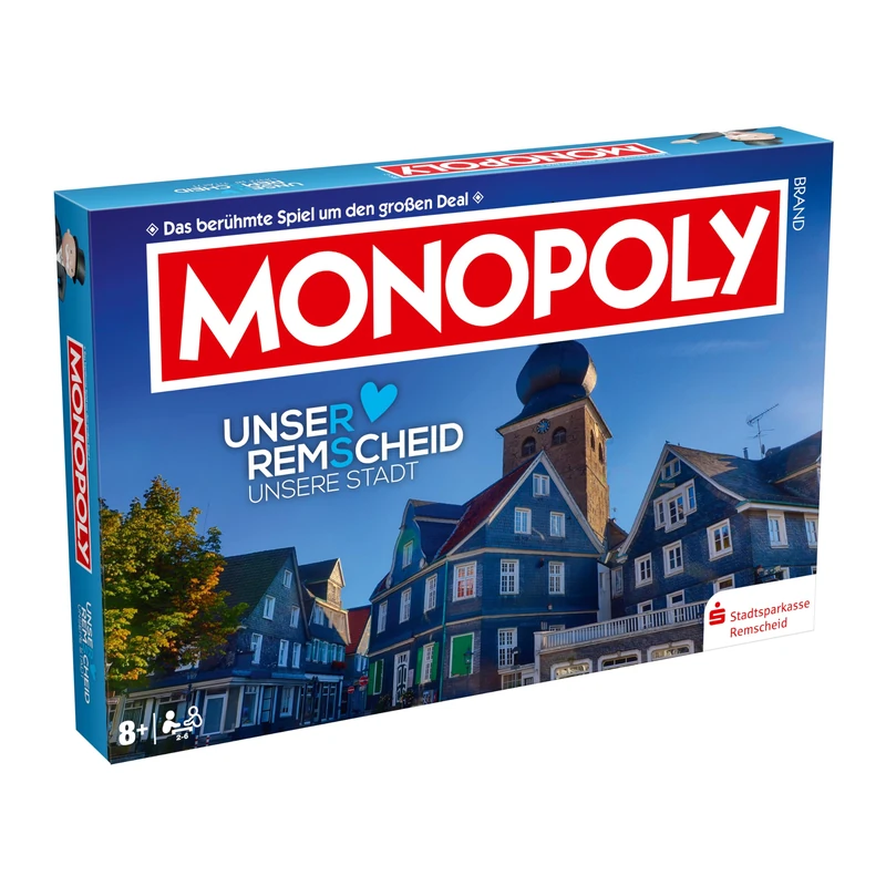Monopoly Winning Moves Remscheid- Board Game - Age 8+ - German