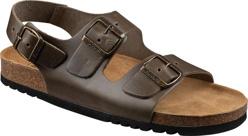 Scholl Men's Henri Sandal, khaki, 10 UK - Image 1