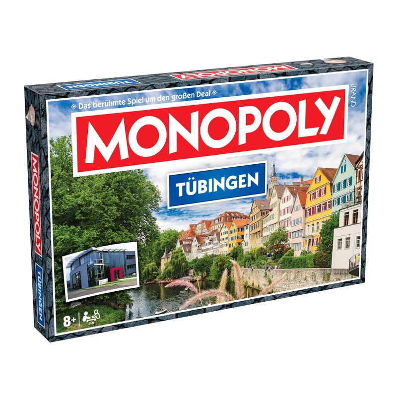 Monopoly Winning Moves Tübingen Board Game Age 8+ German