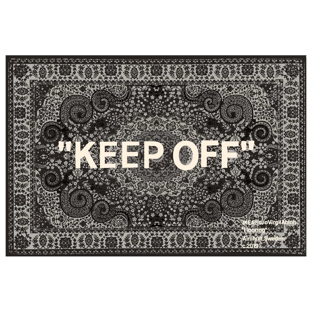 KEEP OFF Rug Cashew Flower Classic Paisley Cashmere Area Carpet Hypebeast Decor Parlor Bedroom Playroom Artistic Premium Floor Mat (180x250cm(6x8.2ft))