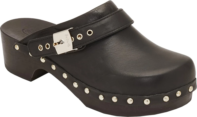 Scholl Women's Pescura Marion Sandal, Black, 4 UK