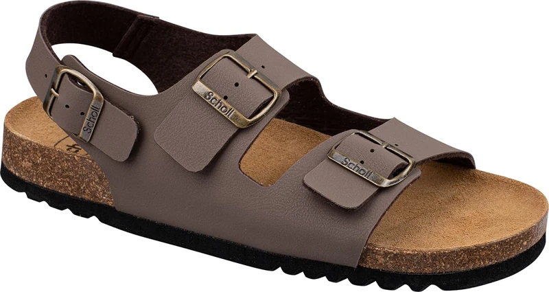Scholl Men's Henri Sandal, Brown, 11.5 UK - Image 1