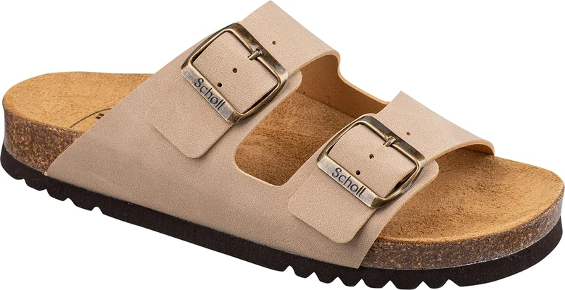 Scholl Women's Josephine Sandal, beige, 4 UK